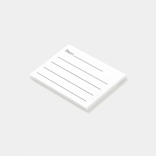 Zet Er Een Datum Op! Post-It Notities Post-it® Notes (Schuin)