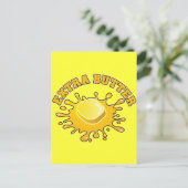 Zet er wat extra boter op! briefkaart (Staand voorkant)