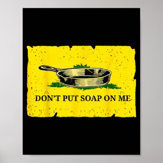 Zet geen zeep op me poster (Voorkant)