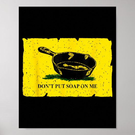 Zet geen zeep op me poster (Voorkant)
