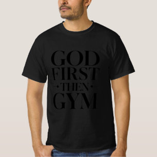 Zet God op de eerste plaats en alles valt op zijn T-shirt