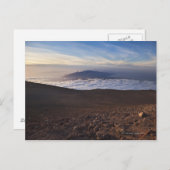 Zet Haleakala, Haleakala Nationaal Park, Maui op, Briefkaart (Voorkant / Achterkant)