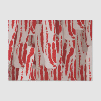 Zet hem in een bacon. tissuepapier