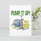 Zet hem omhoog kaart (Staand voorkant)