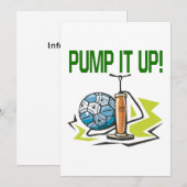 Zet hem omhoog kaart (Voorkant / Achterkant)