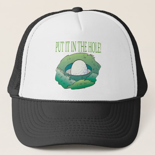Zet het in de kast trucker pet (Voorkant)