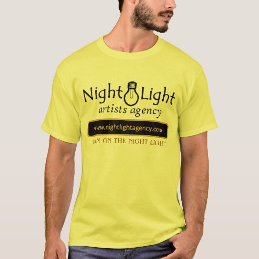 Zet het Night Light aan T-shirt (Voorkant)