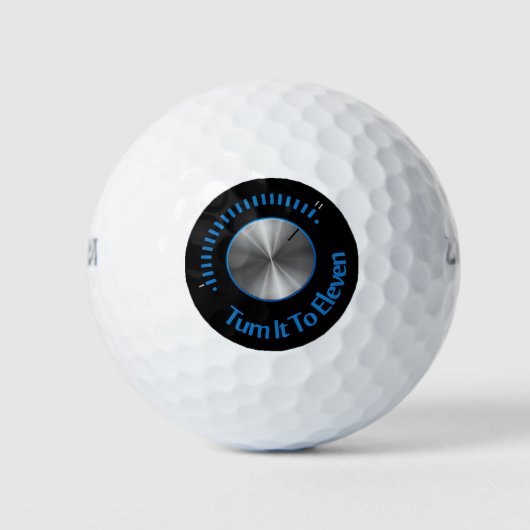Zet het om in elf Golf Balls Golfballen (Voorkant)