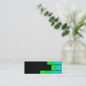 Zet het op BedrijfsSkinny Kaart Mini Visitekaartje (Staand voorkant)