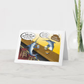 Zet het op Mijn Bill Billfish Wenskaart Kaart (Voorkant)