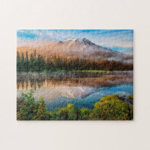 Zet het Regenachtigere Raadsel van het Spel op Legpuzzel