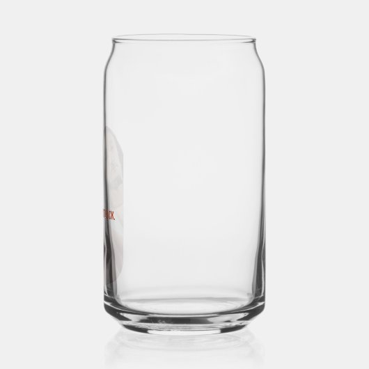 Zet het terug grappige Jezus op witte achtergrond Blikvorm Glas (Links)