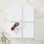 Zet het terug grappige Jezus op witte achtergrond Cadeaulabel (Met Touw)