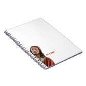 Zet het terug grappige Jezus op witte achtergrond Notitieboek (Rechterzijde)