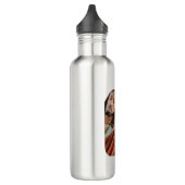 Zet het terug grappige Jezus op witte achtergrond Waterfles (Links)