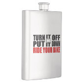 Zet het uit, zet het neer, rijd je bike flacon (Rechts)