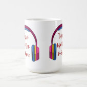 Zet het volume harder op een koffiemok (Center)