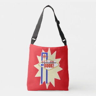 Zet in op mijn boek Vegas Writer Sign Fun Logo Crossbody Tas