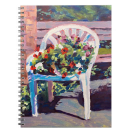 Zet je belangrijke notities in dit rood geel blauw notitieboek