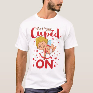 Zet je Cupido te Valentijnsdag T-shirt
