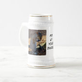 "Zet je Dukes op!" eekhoorn Bierpul (Voorkant links)