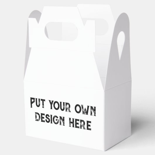 Zet je eigen ontwerp bedankdoosjes (Geopend)