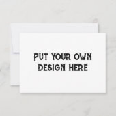 Zet je eigen ontwerp bedankkaart (Voorkant)