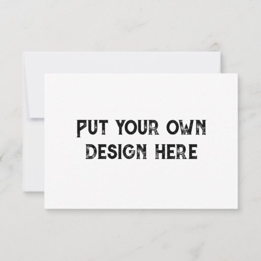 Zet je eigen ontwerp bedankkaart (Achterkant)