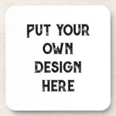 Zet je eigen ontwerp bier onderzetter (Voorkant)