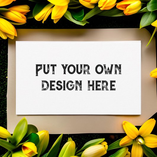 Zet je eigen ontwerp klantenkaartje