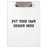 Zet je eigen ontwerp klembord (Voorkant)