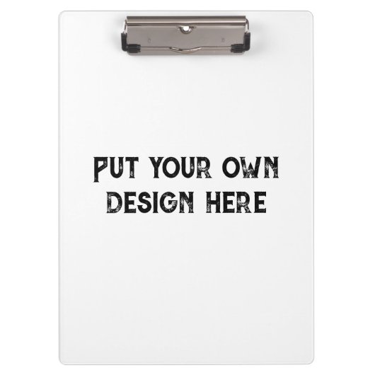 Zet je eigen ontwerp klembord (Voorkant)