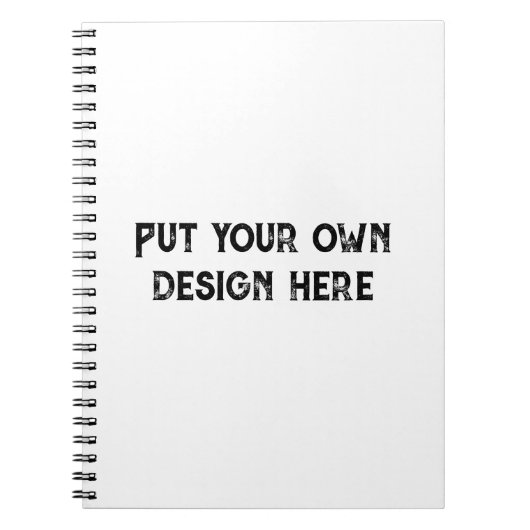 Zet je eigen ontwerp notitieboek (Voorkant)