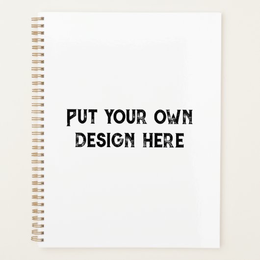 Zet je eigen ontwerp planner (Voorkant)