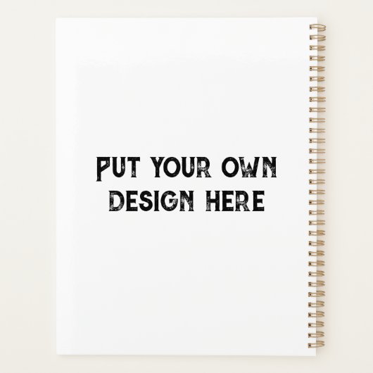 Zet je eigen ontwerp planner (Achterkant)