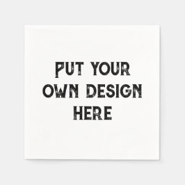 Zet je eigen ontwerp servet