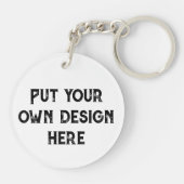 Zet je eigen ontwerp sleutelhanger (Achterkant)