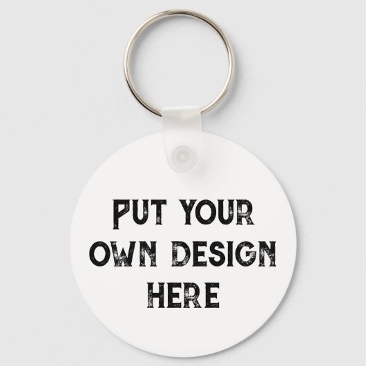 Zet je eigen ontwerp sleutelhanger (Voorkant)
