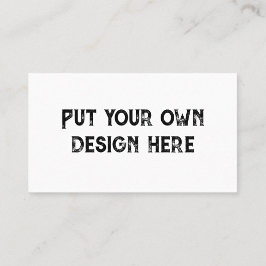 Zet je eigen ontwerp visitekaartje (Achterkant)