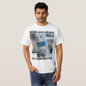 Zet je foto's en woorden op dit Shirt Cute (Voorkant volledig)