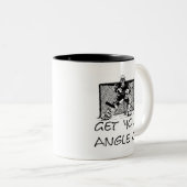 Zet je hoek aan - Hockey Goalie Mok (Voorkant rechts)