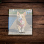 Zet je honden erop! Aangepast Notitieblok<br><div class="desc">Pas dit notitieblok eenvoudig aan met uw honden en een foto van uw hond. Het ontwerp bevat een foto van uw prachtige hond en naam. Zorg ervoor dat u een 5, 5-inch x 6-inch heldere,  heldere,  zeer lichte foto gebruikt om uw persoonlijke reis eenvoudiger te maken.</div>