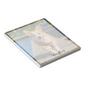 Zet je honden erop! Aangepast Notitieblok (Schuin)