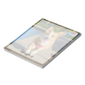 Zet je honden erop! Aangepast Notitieblok (Linkerzijde)