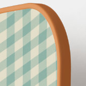 Zet je kattenfoto op Gingham Pickleball Paddle (Links Detail)