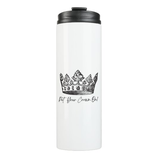 Zet je kroon aan! Travel Mug Thermosbeker (Voorkant)
