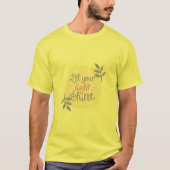 Zet je Licht Schijn Vader Heren Basic T-Shirt (Voorkant)