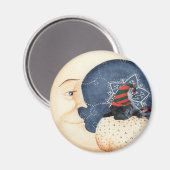 Zet je op de maan! magneet (Voorkant / Achterkant)