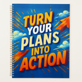 Zet je plannen om in actie - Motivatie Planner
