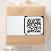 Zet je Scannable QR code op deze Etiket (Insitu)